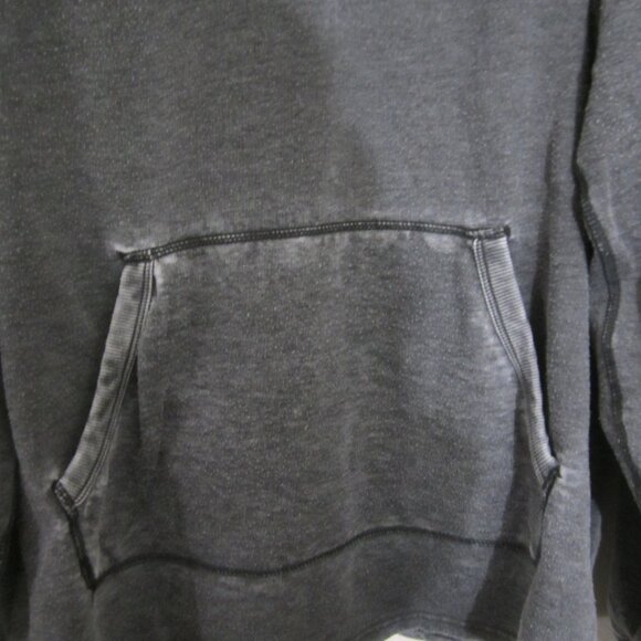 Lucky Brand Women's Draw-String Hoodie Distressed in Gray Size XXL - Picture 4 of 10